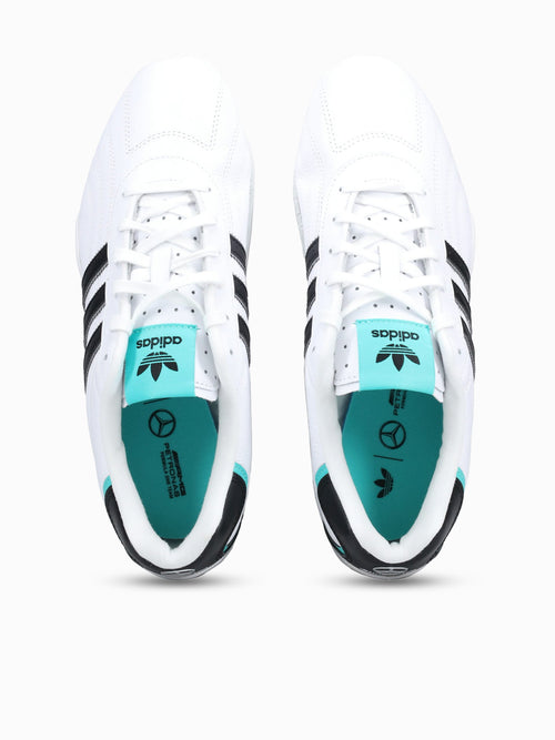 Adiracer Lo Mer White Black Silve leathe White / 7 / M