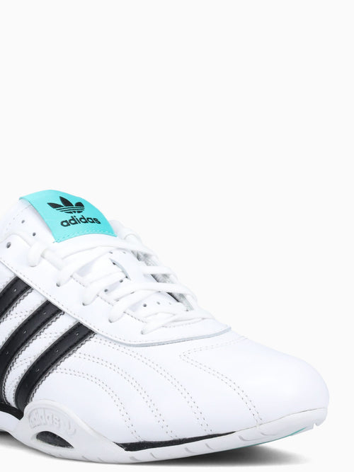 Adiracer Lo Mer White Black Silve leathe White / 7 / M