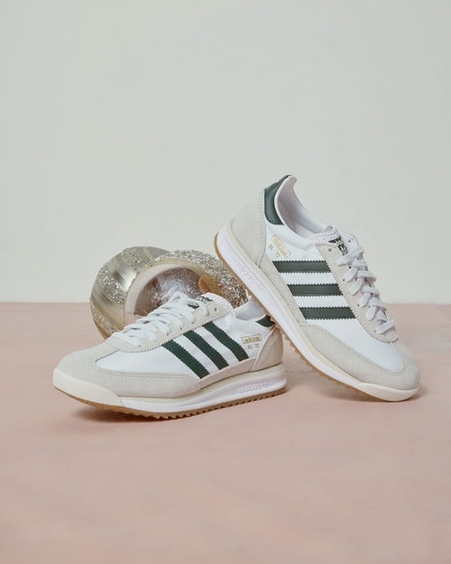 Sl 72 Rts White Aurora ivy suede Mesh