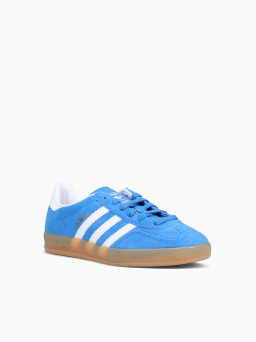 Gazelle Indoor Bluebird White leather Blue / 4 / M