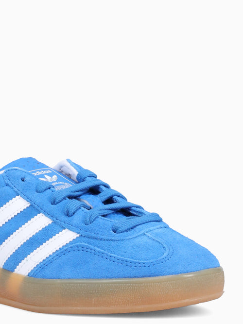 Gazelle Indoor Bluebird White leather Blue / 4 / M