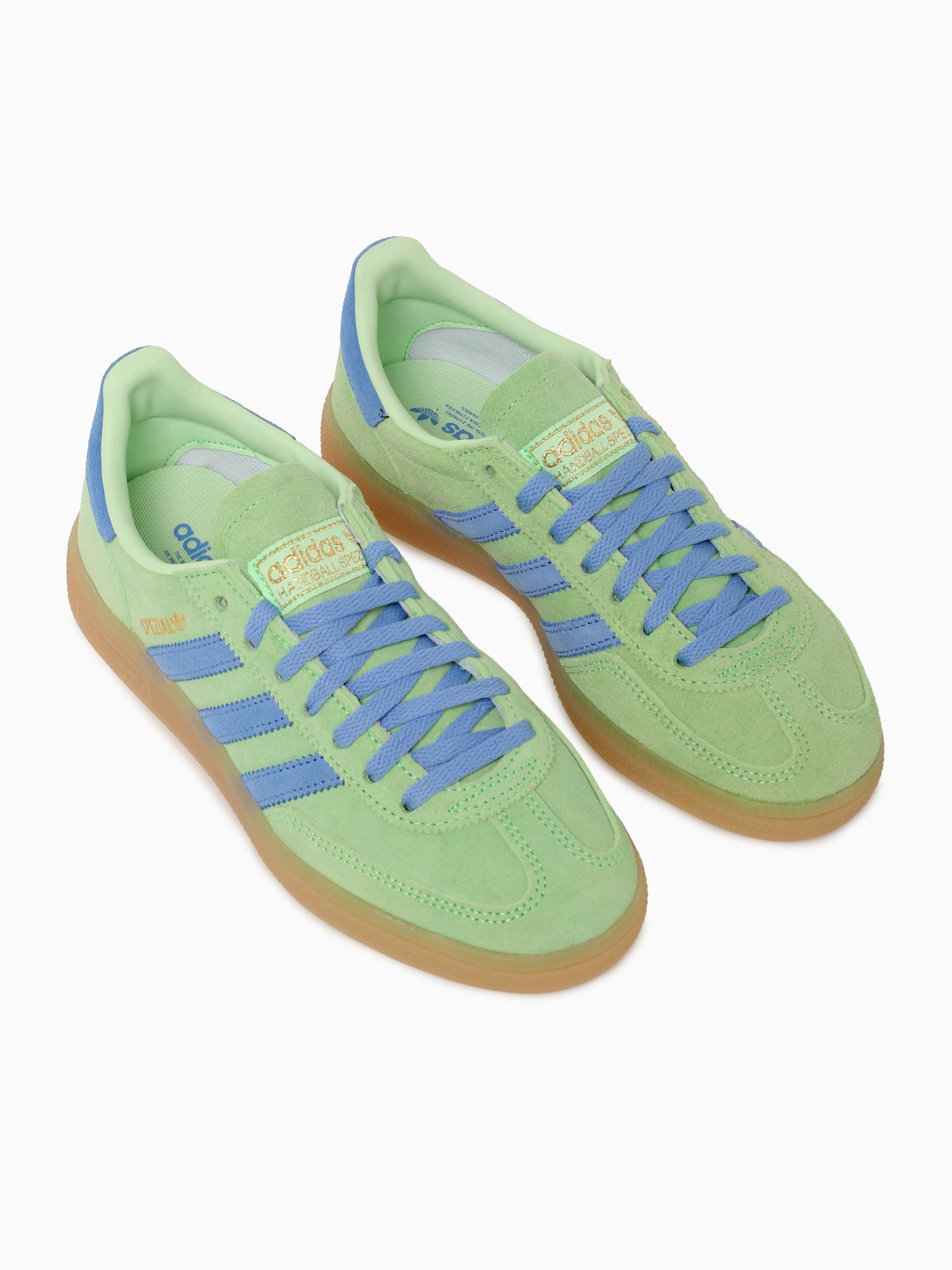 Handball Spezial W Lime Burst Blue fusio Green / 5 / M