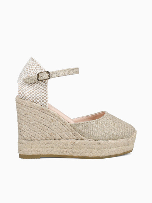 Lucia 4 Beige Lino Lurex Beige / 5 / M