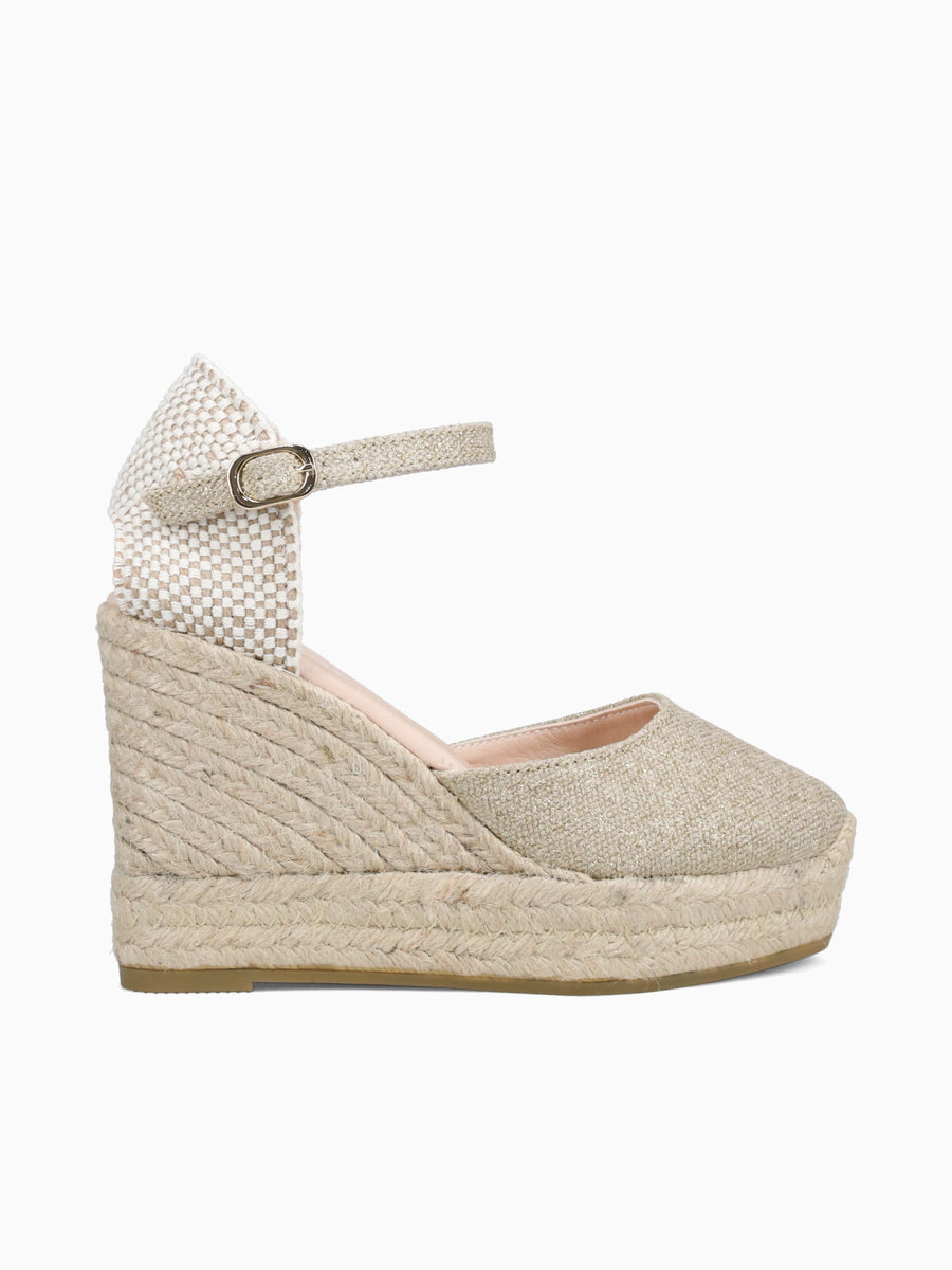 Lucia 4 Beige Lino Lurex Beige / 5 / M