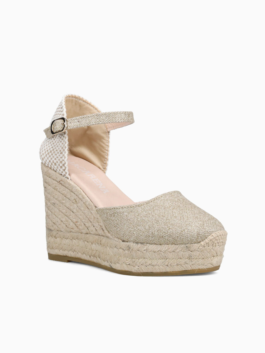 Lucia 4 Beige Lino Lurex Beige / 5 / M