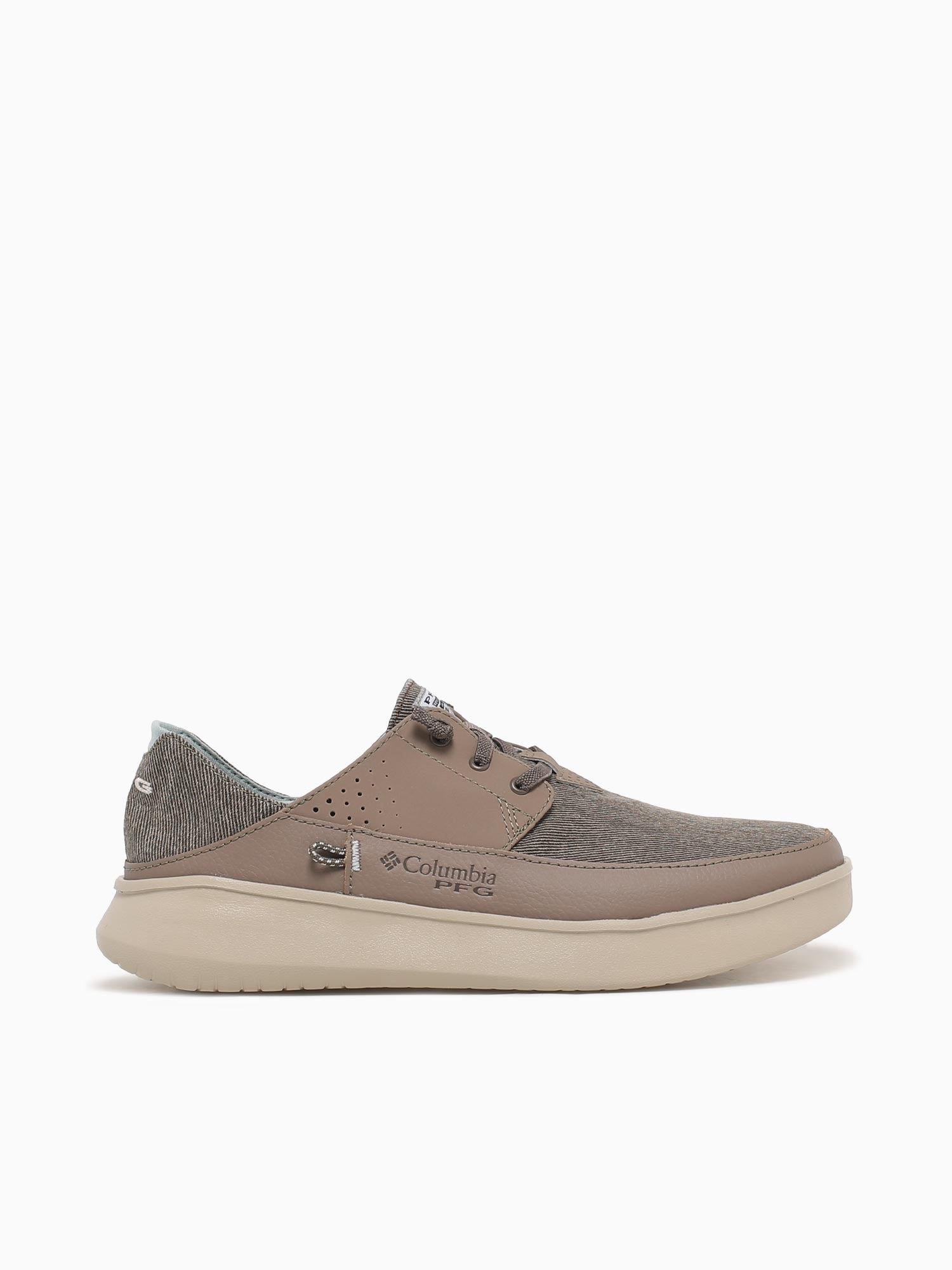 Boatside Relaxed Wetsand Crushedblu text Light Brown / 7 / M