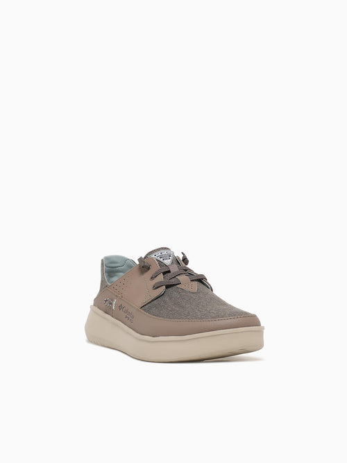 Boatside Relaxed Wetsand Crushedblu text Light Brown / 7 / M