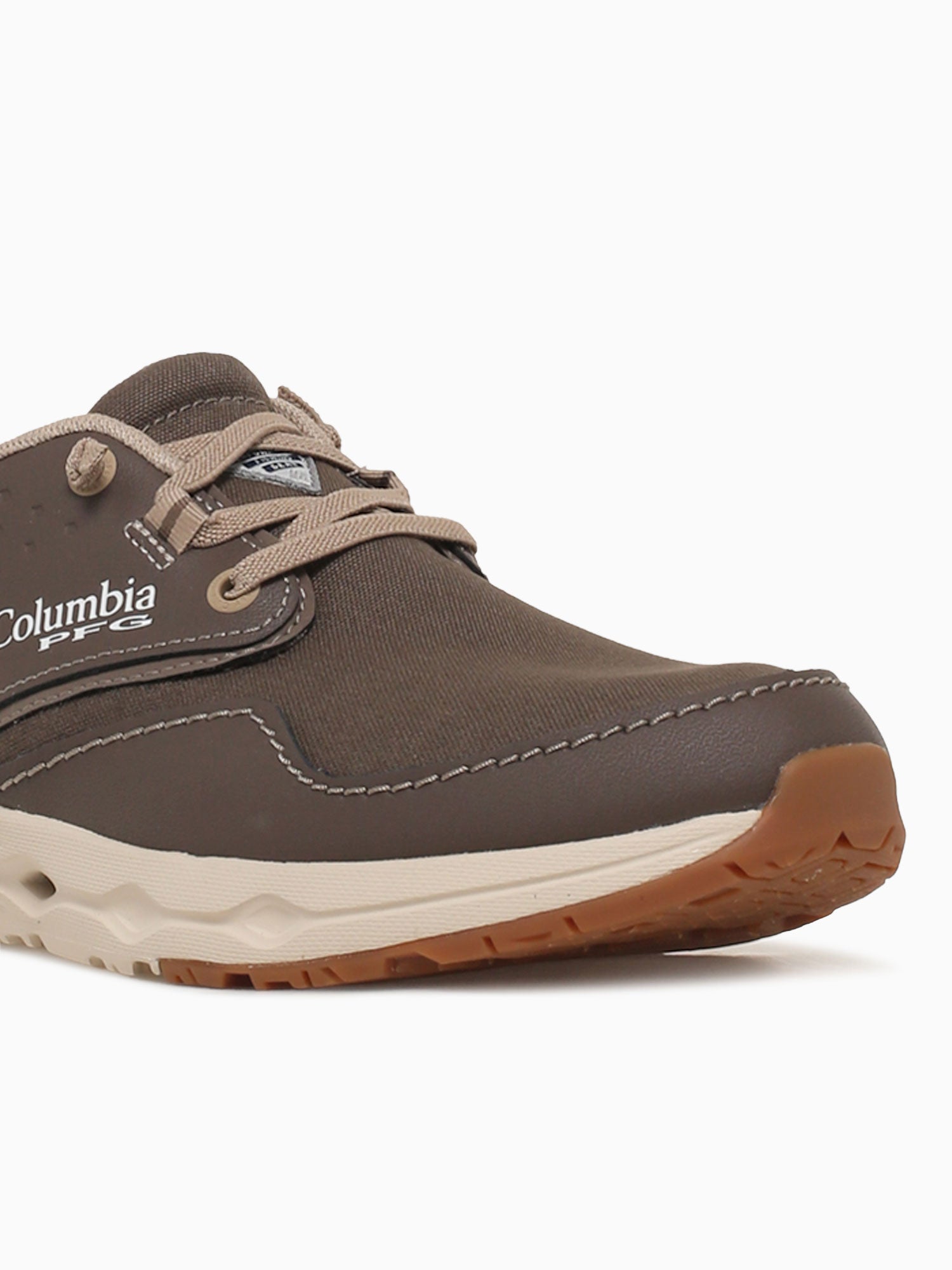 Bahama X Relaxed Mud Oxford tan lea Canv– La Favorita