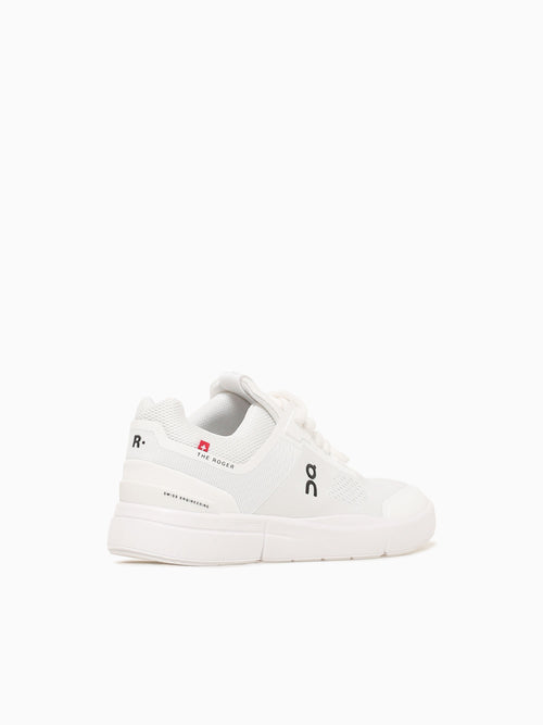 The Roger Spin White Black mesh