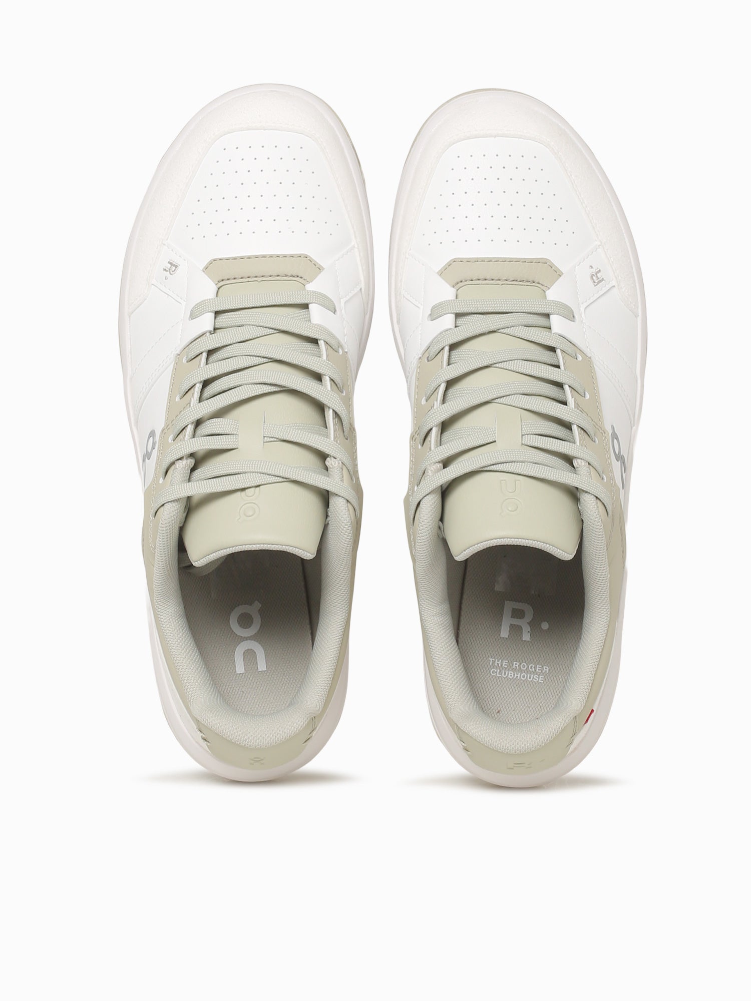 The Roger Clubhouse White Pearl leather White Pearl / 5 / M