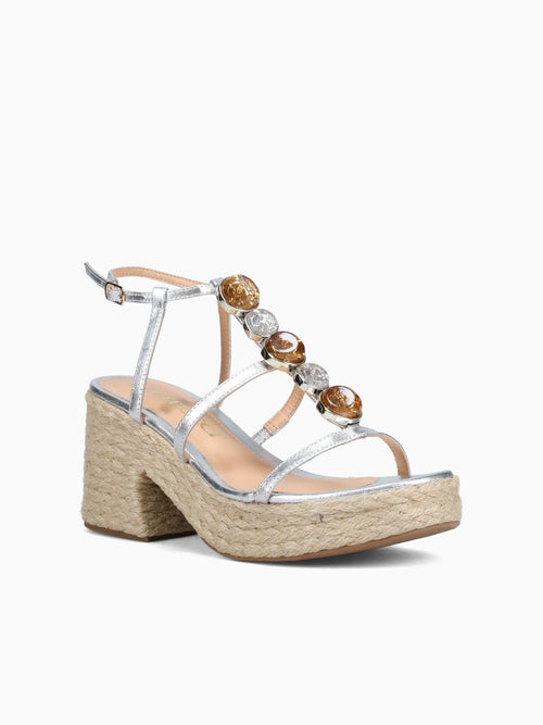 Florence Prata Cristal Silver / 5 / M