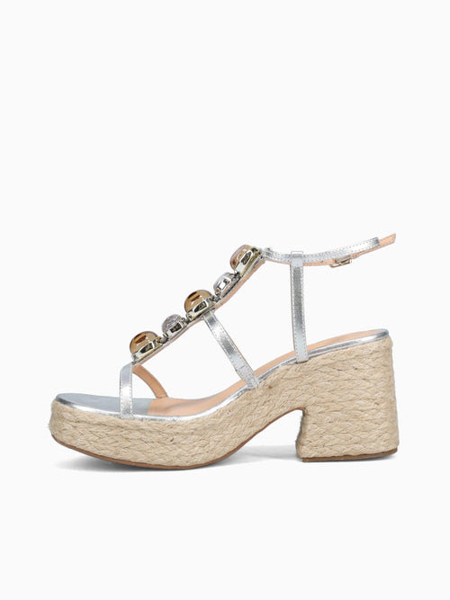 Florence Prata Cristal Silver / 5 / M