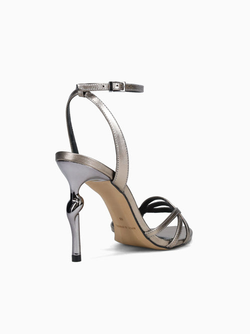 Wild Pewter Nappa Metal Pewter / 5 / M
