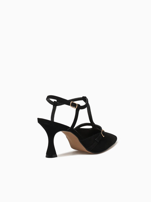 Theoni Preto Nobuck Black / 5 / M
