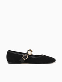 Tina Preto Nobuck Black / 5 / M