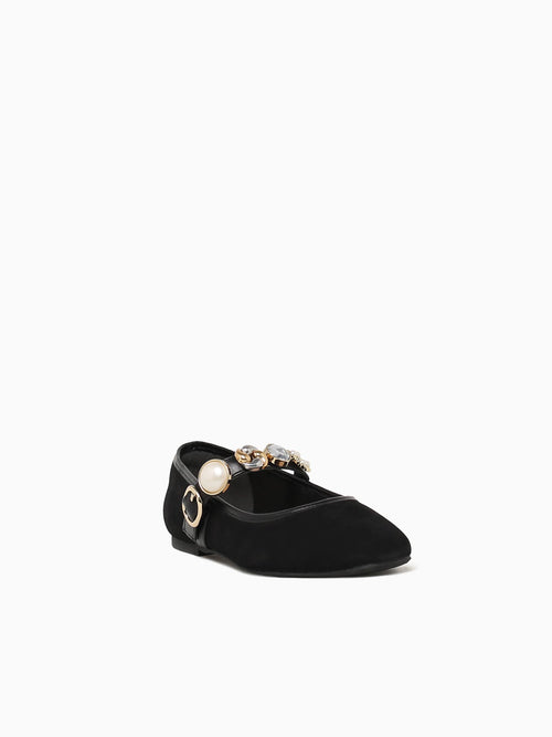 Tina Preto Nobuck Black / 5 / M