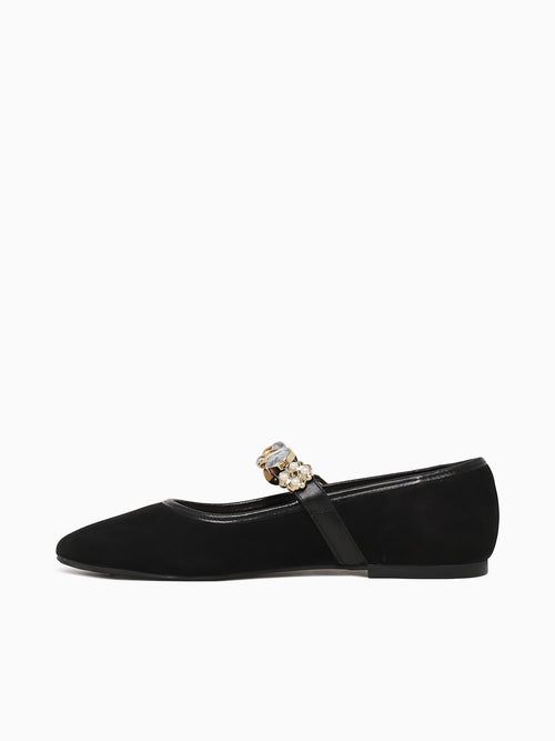 Tina Preto Nobuck Black / 5 / M