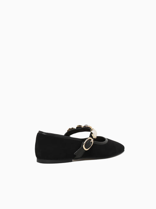 Tina Preto Nobuck Black / 5 / M