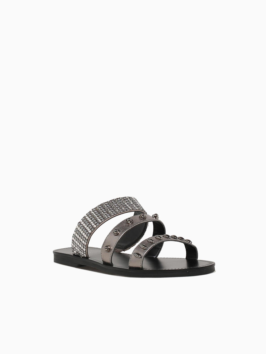 Titiana Pewter Onix lumina Rafia Pewter / 5 / M