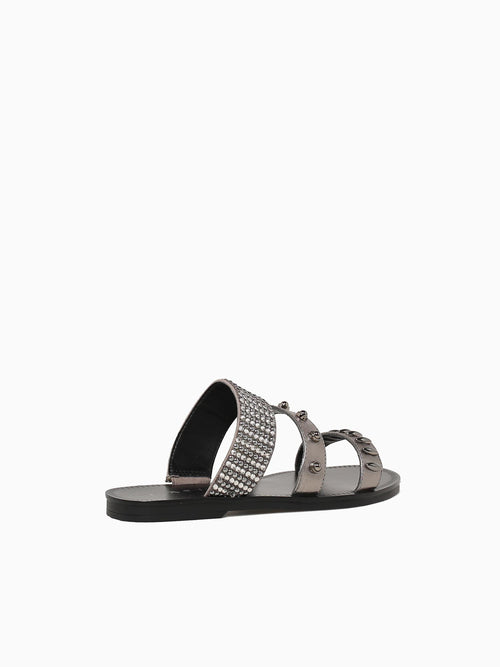 Titiana Pewter Onix lumina Rafia Pewter / 5 / M
