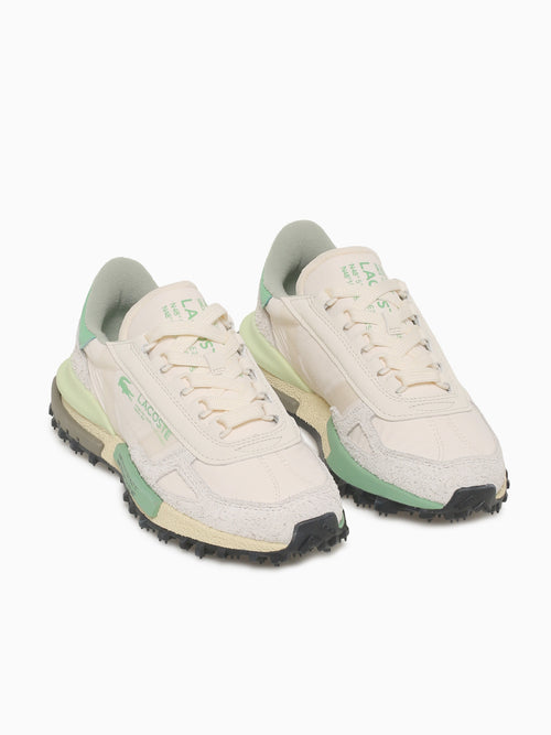Elite Active Off Wht Grn mesh Off White / 5 / M