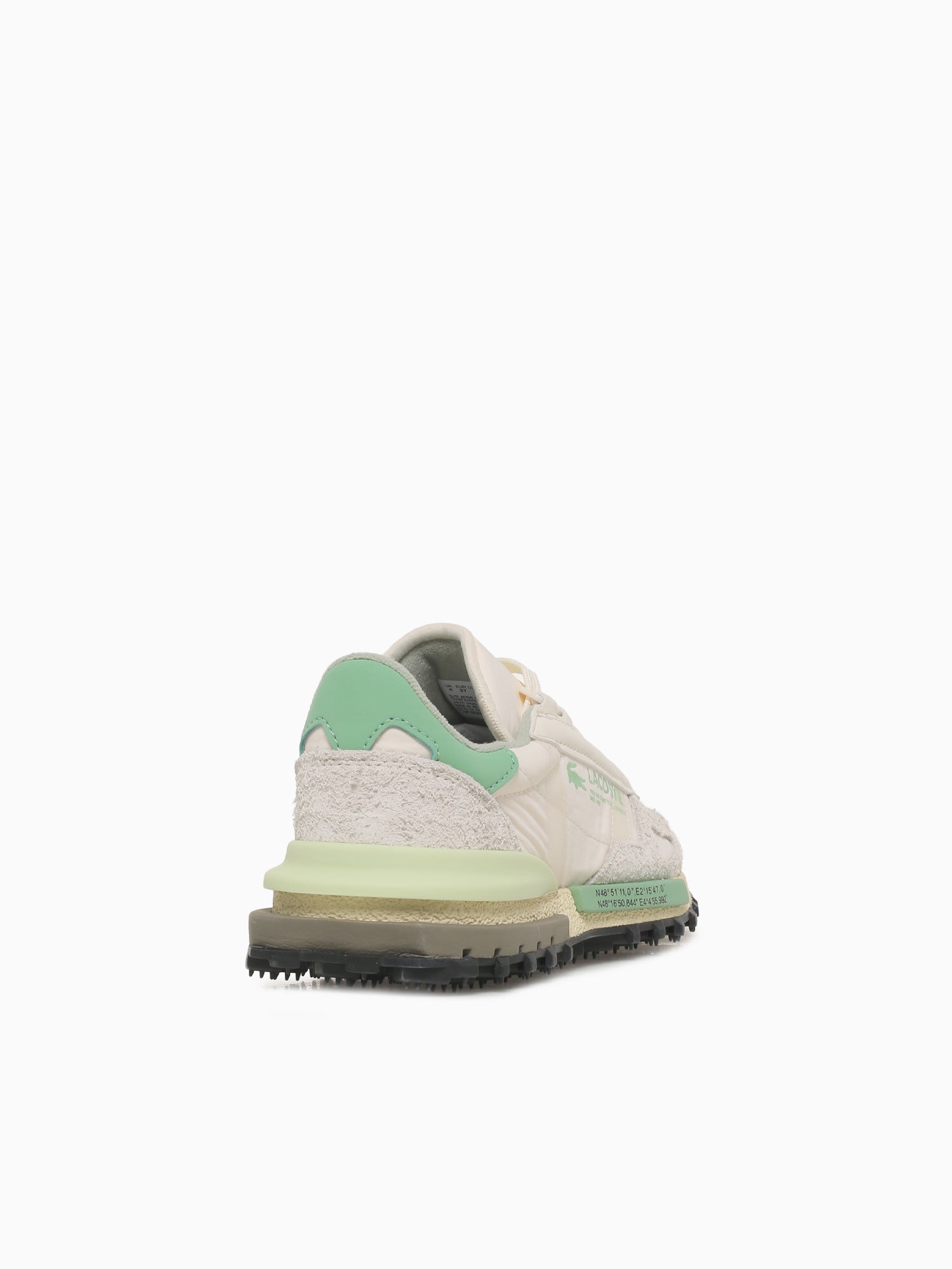 Elite Active Off Wht Grn mesh Off White / 5 / M