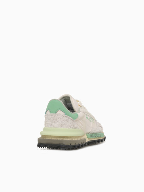 Elite Active Off Wht Grn mesh Off White / 5 / M