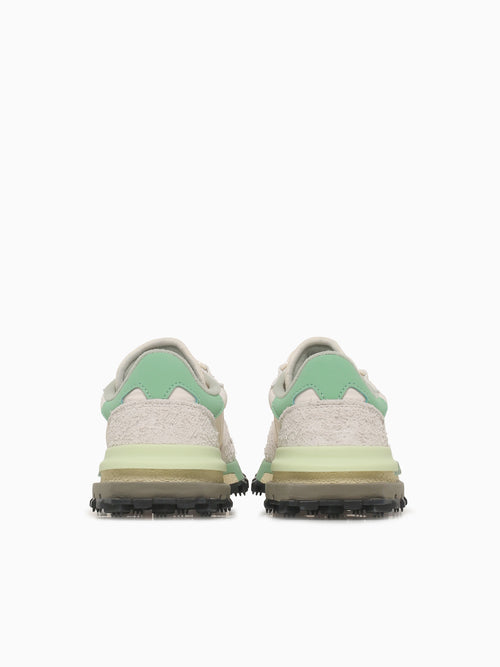 Elite Active Off Wht Grn mesh Off White / 5 / M