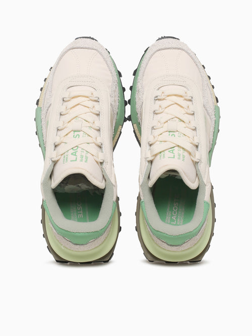 Elite Active Off Wht Grn mesh Off White / 5 / M