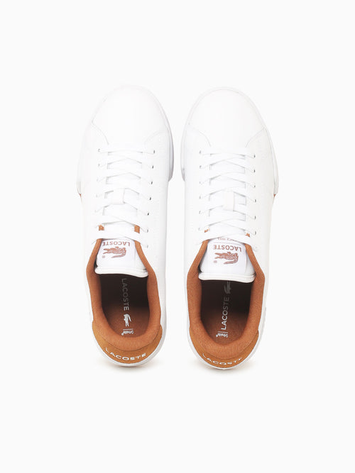 Carnaby Cup Wht Brw leather White / 8 / M