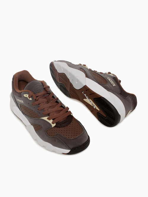 Game Trainer Dk.brown Wht leather Dark Brown / 7 / M