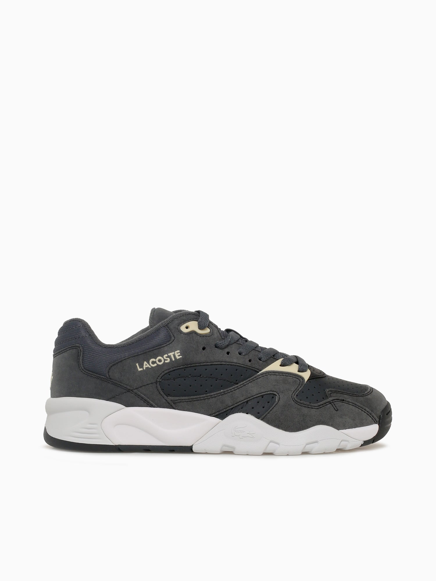 Game Trainer Black Wht leather Black White / 7 / M
