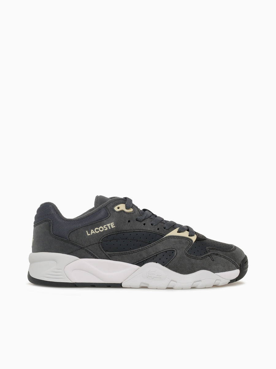 Game Trainer Black Wht leather Black White / 7 / M