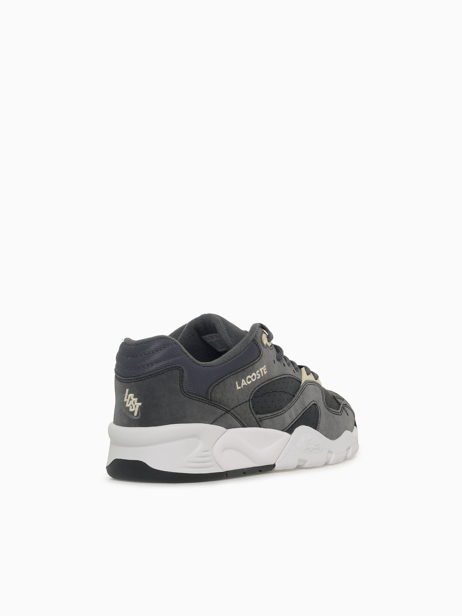 Game Trainer Black Wht leather Black White / 7 / M