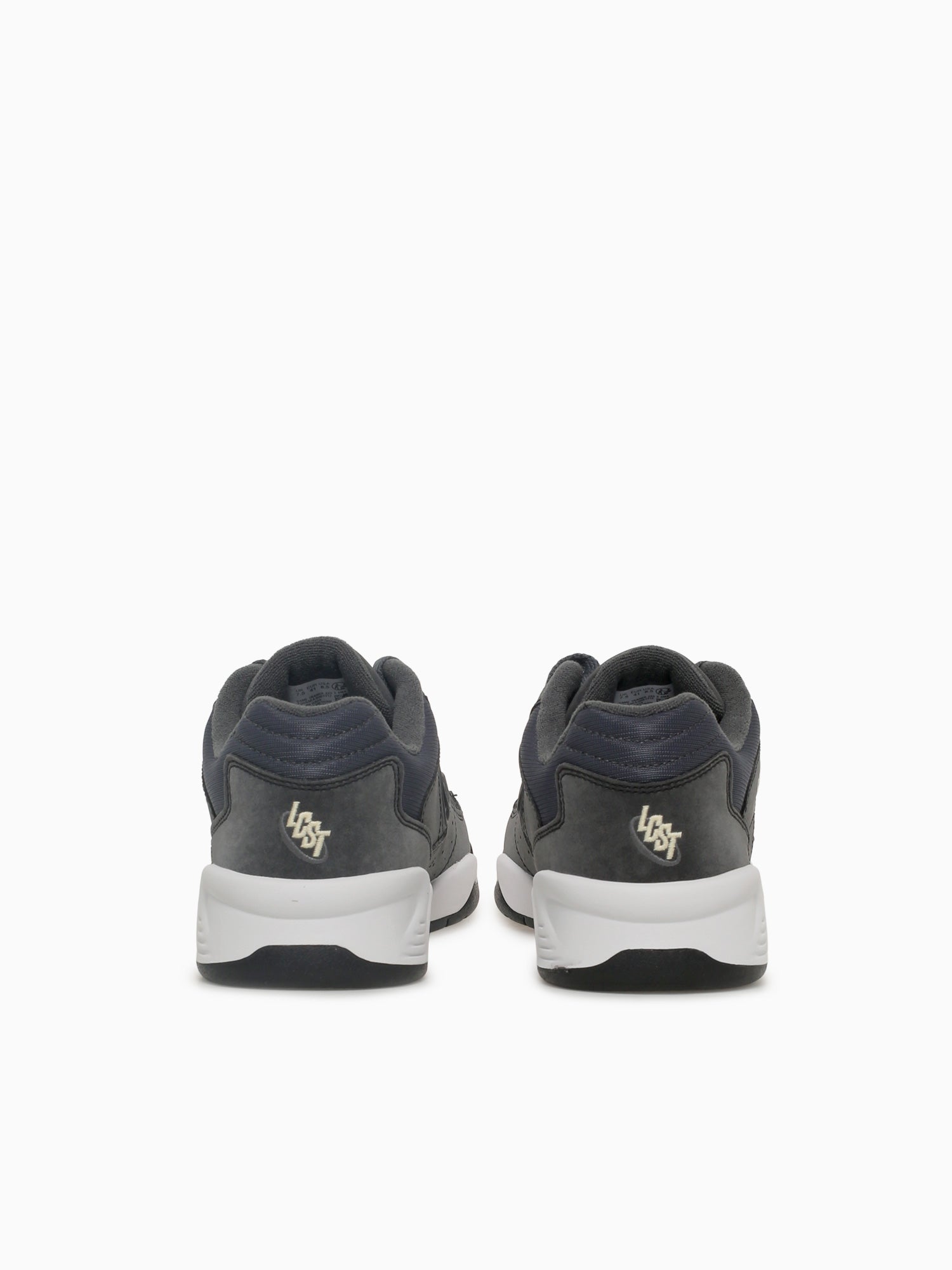 Game Trainer Black Wht leather Black White / 7 / M