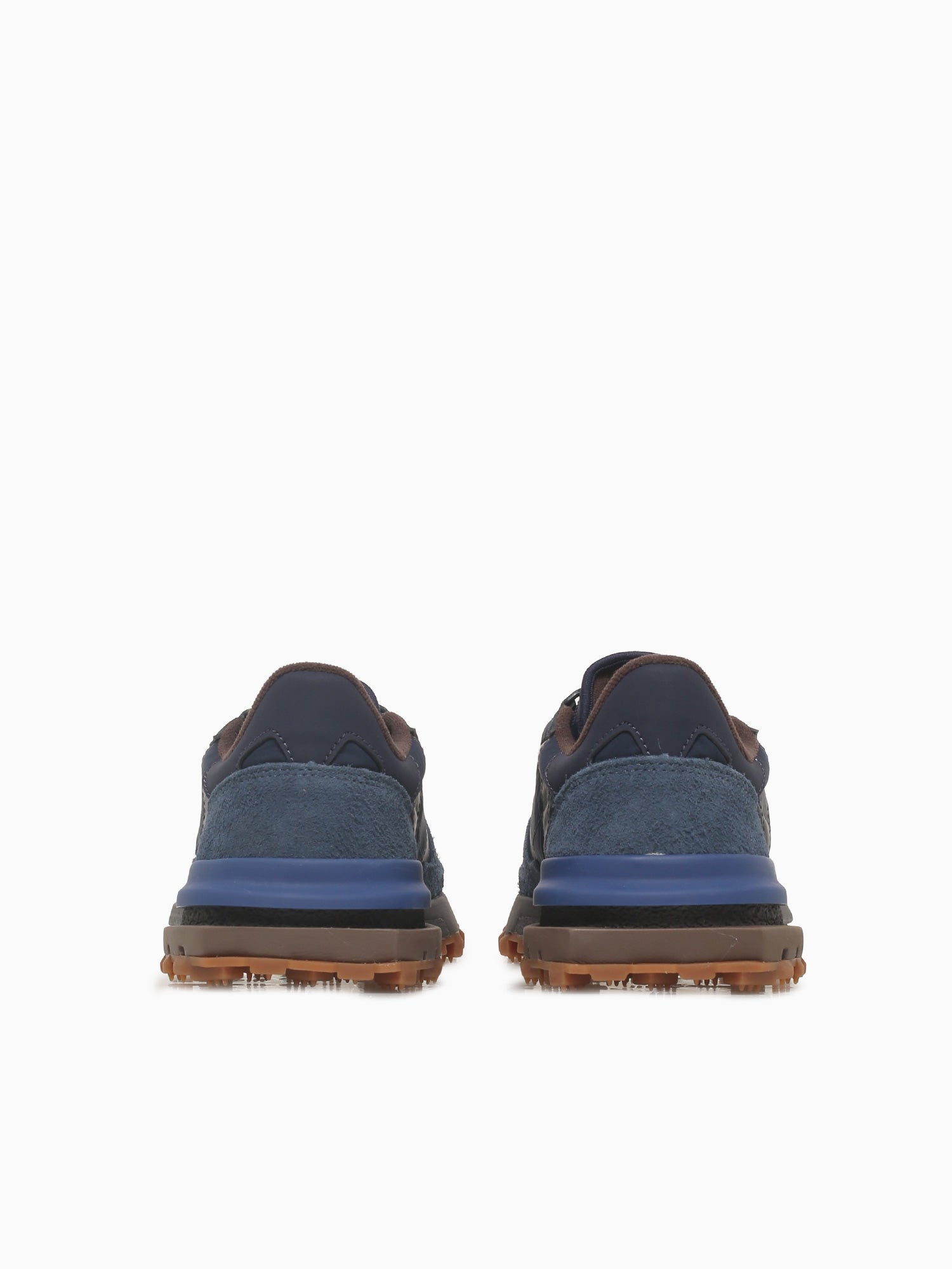 Elite Active Navy Brown mesh Suede Navy / 7 / M