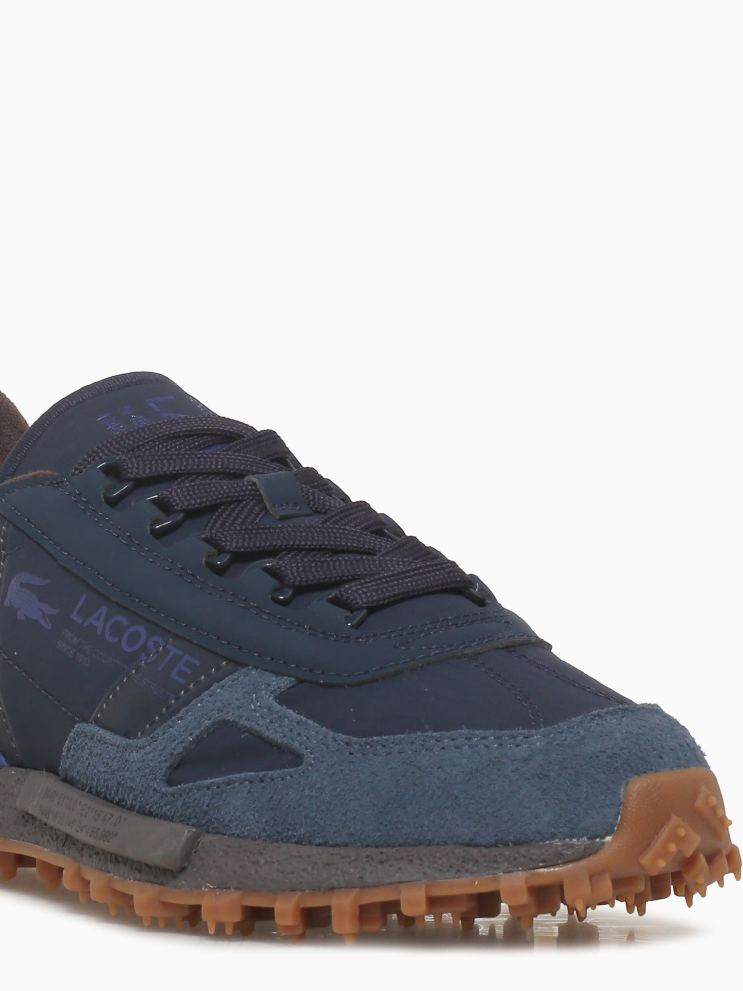 Elite Active Navy Brown mesh Suede Navy / 7 / M