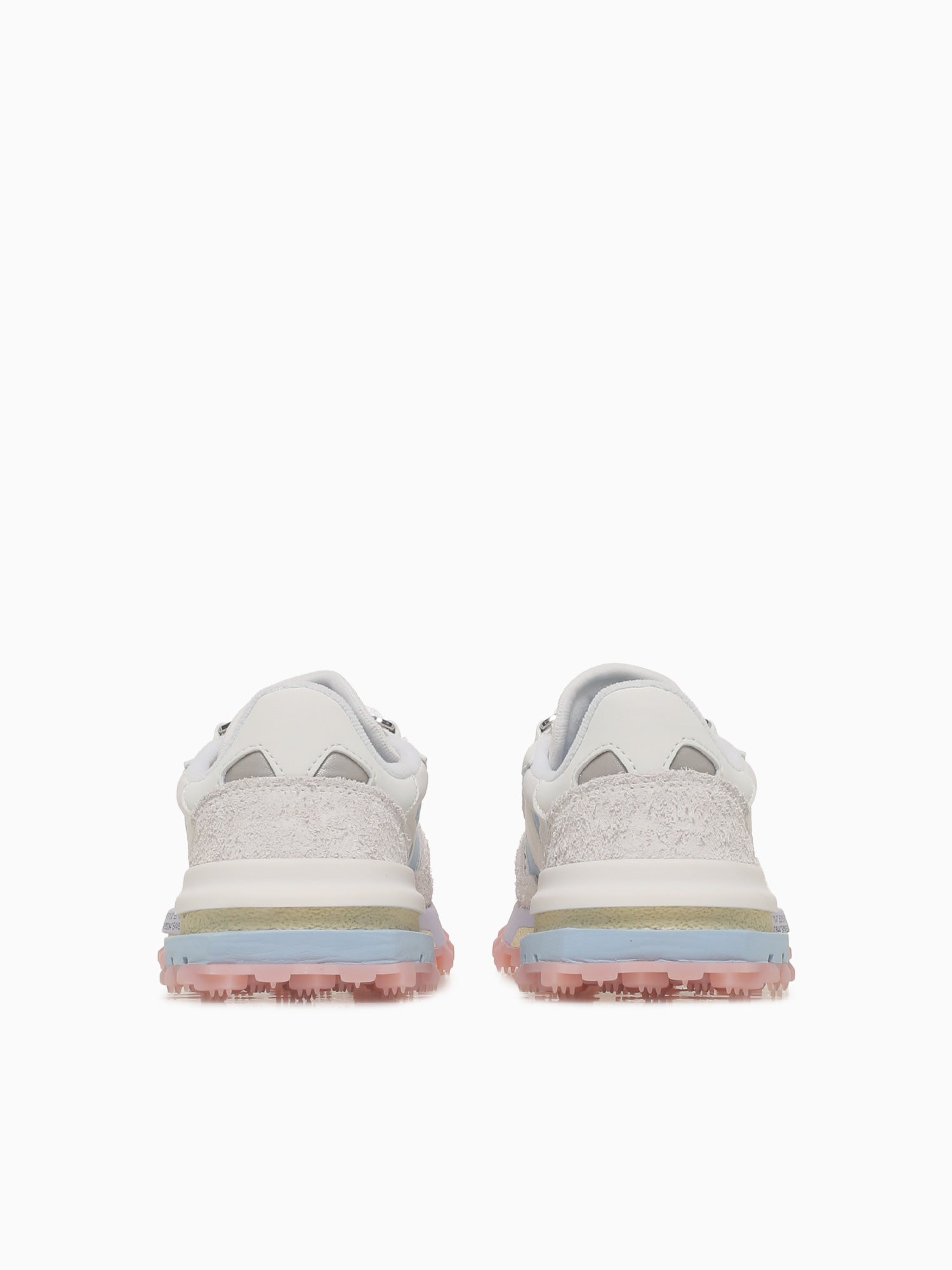 Elite Active Offwhite Blu mesh Suede