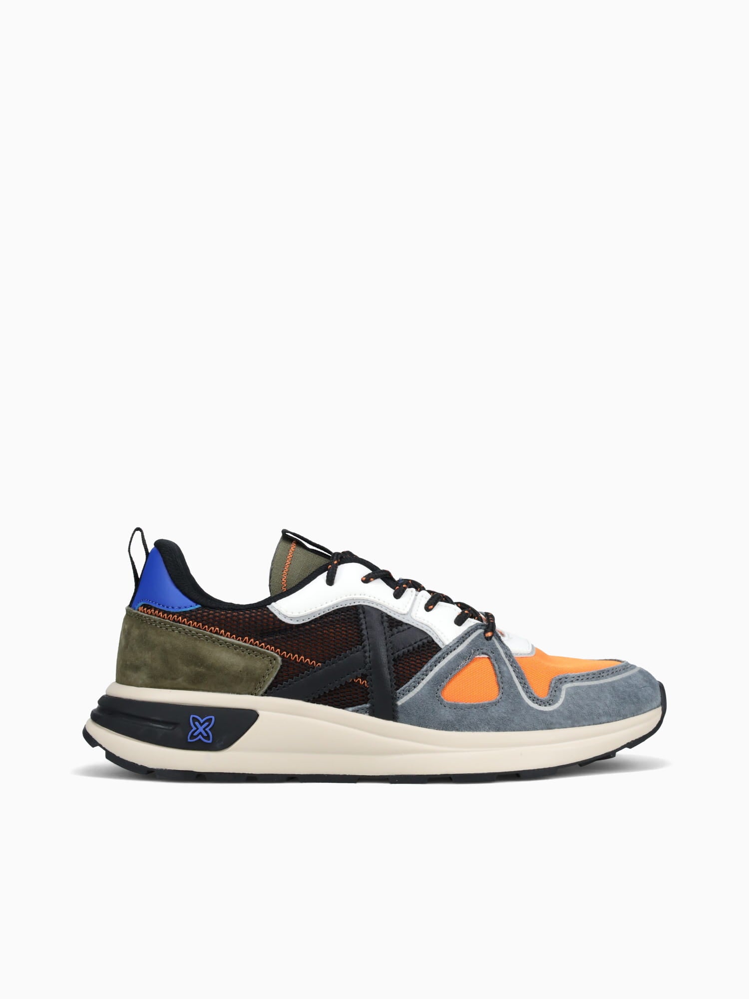 Futura Gris Verde Marron suede Mesh Multi / 40 / M