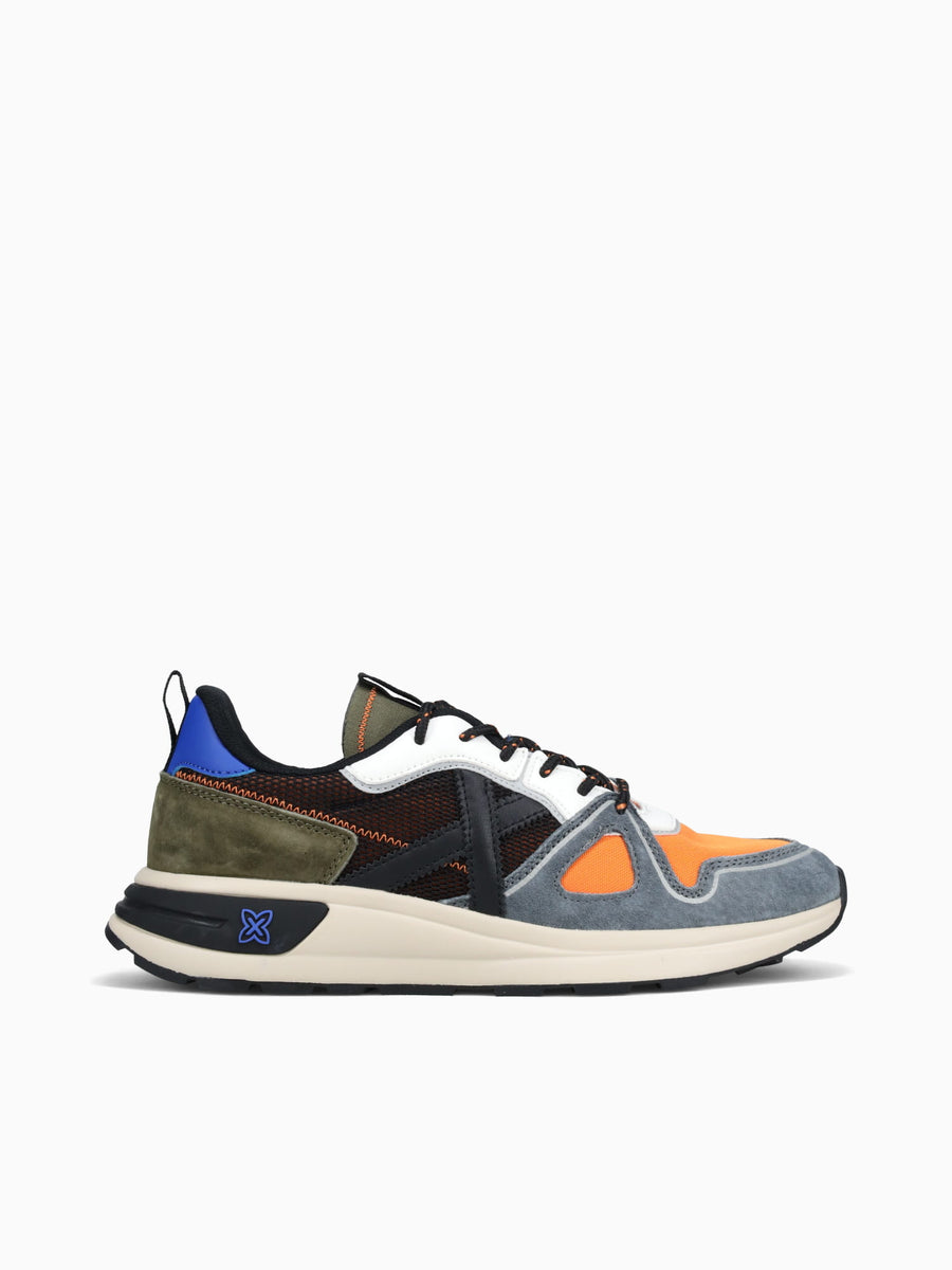 Futura Gris Verde Marron suede Mesh Multi / 40 / M