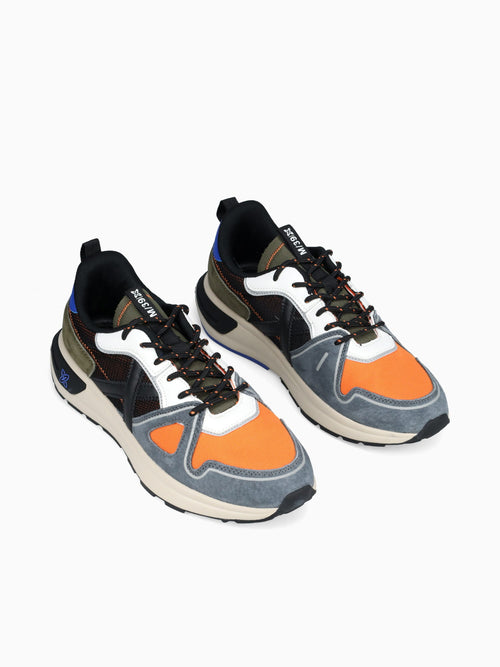 Futura Gris Verde Marron suede Mesh Multi / 40 / M