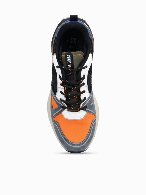 Futura Gris Verde Marron suede Mesh Multi / 40 / M