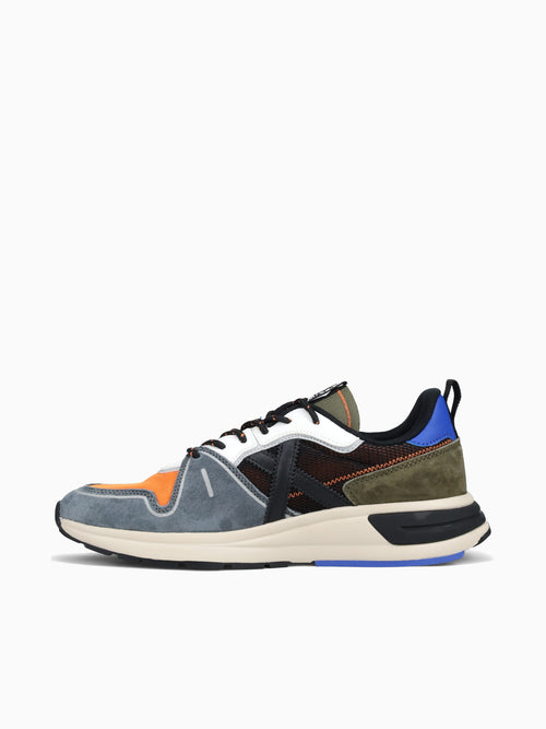 Futura Gris Verde Marron suede Mesh Multi / 40 / M
