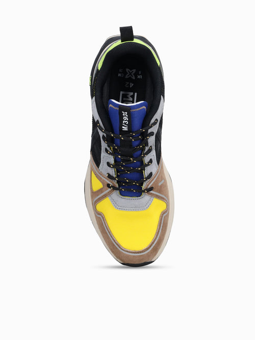 Futura Taupe Azul Verde suede Mesh Multi / 40 / M