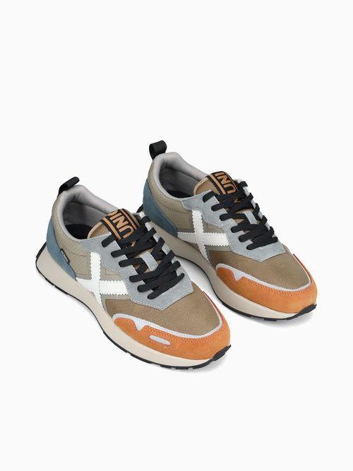 Xemine Tan Camel Blanco suede Mesh Tan / 40 / M