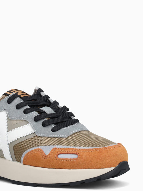 Xemine Tan Camel Blanco suede Mesh Tan / 40 / M