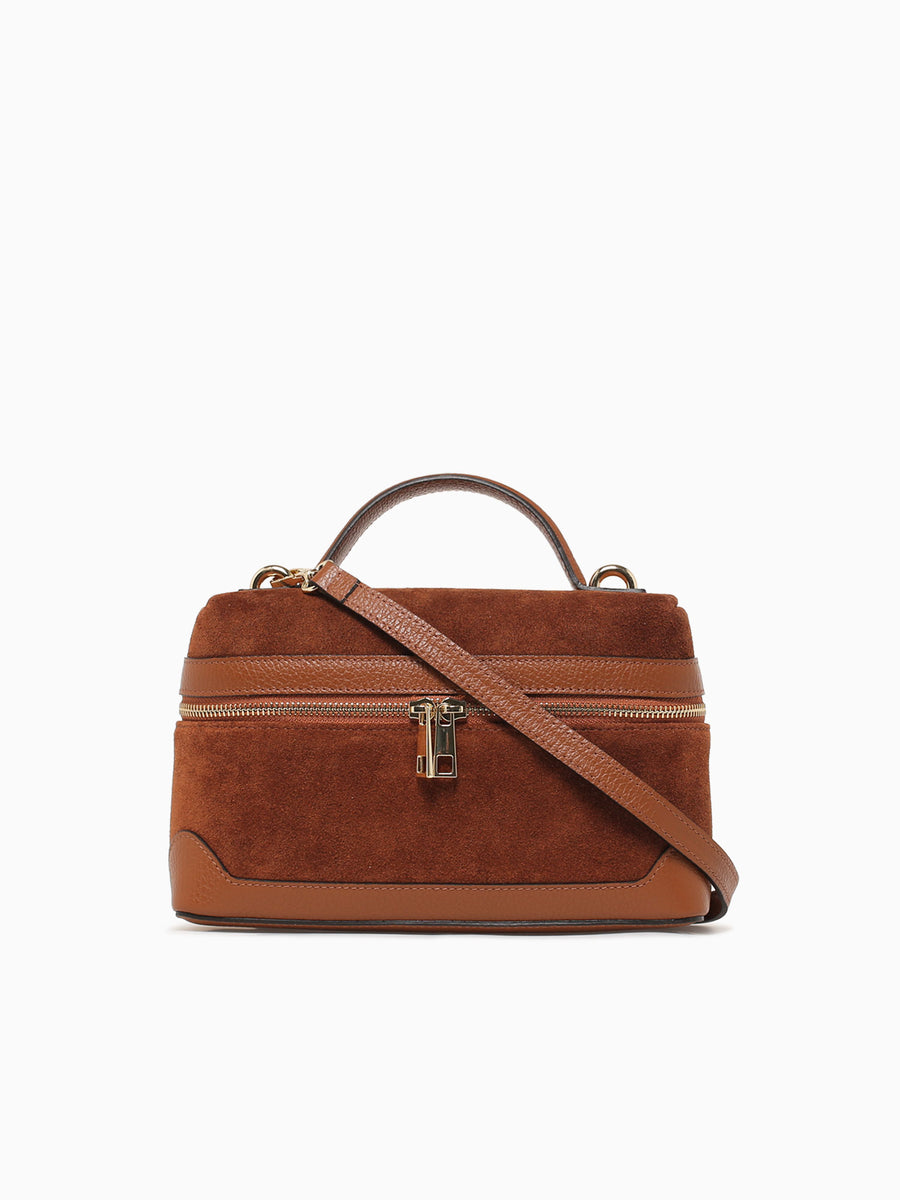 Alba Cuoio Suede Leather Cognac