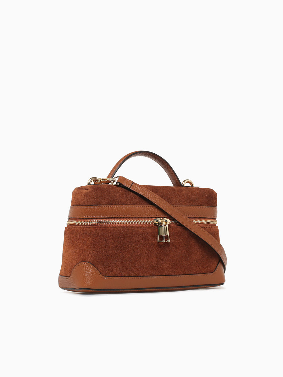 Alba Cuoio Suede Leather Cognac