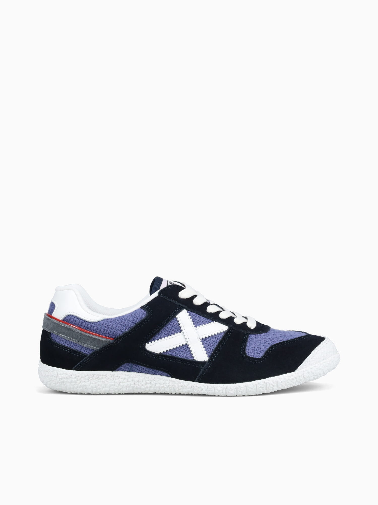 Goal Navy Azul Blanco suede Fabric Navy / 40 / M