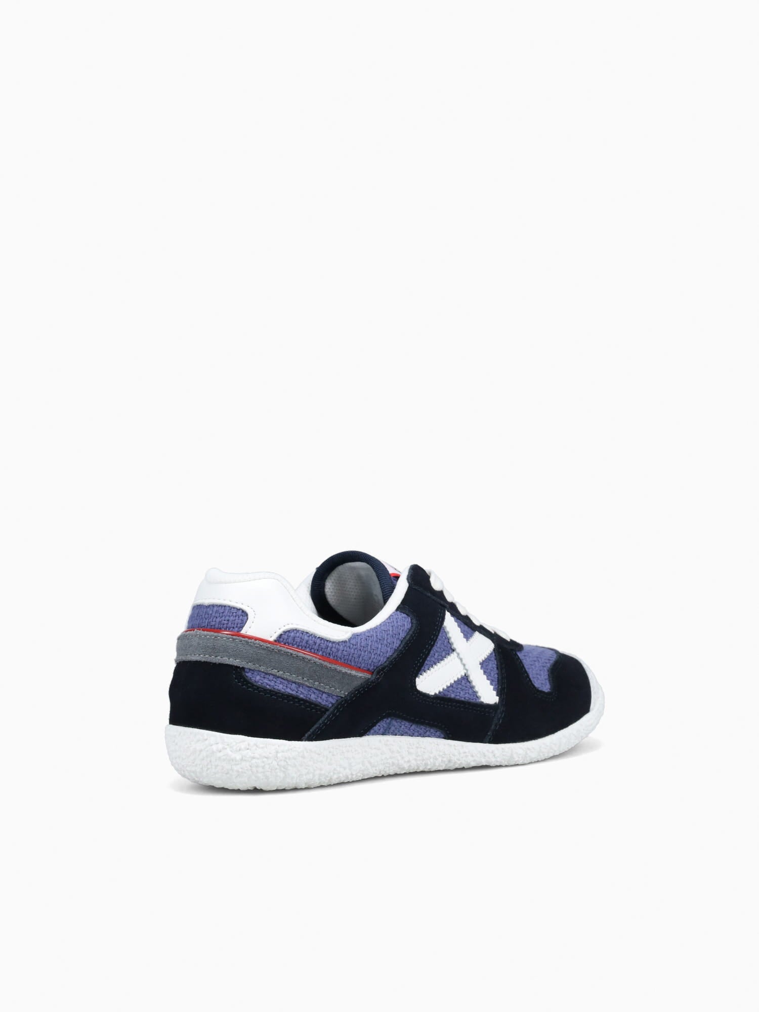 Goal Navy Azul Blanco suede Fabric Navy / 40 / M
